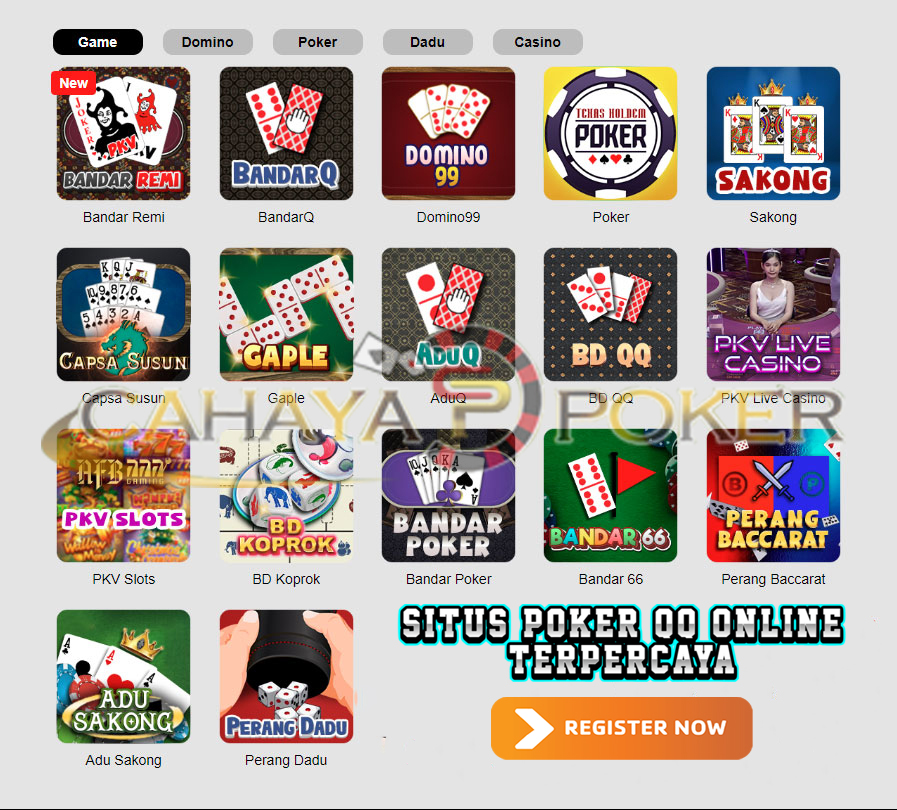 PKV Games : Login BandarQQ DominoQQ Pkv Poker Terbaik Gampang Menang